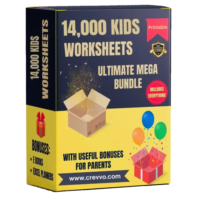 14,000+ Kids Worksheet